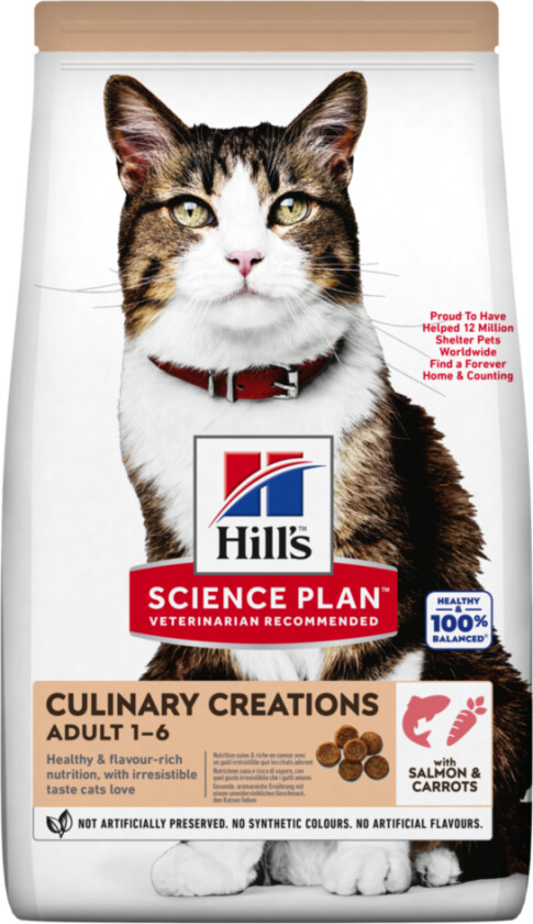 Hill's Science Plan Feline Adult Culinary Creations Salmon & Carrot (1,5 kg)