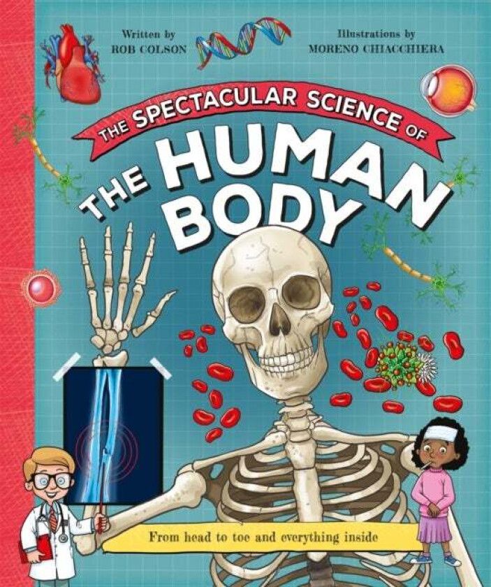 The Spectacular Science Of The Human Body Av Kingfisher, Rob Colson