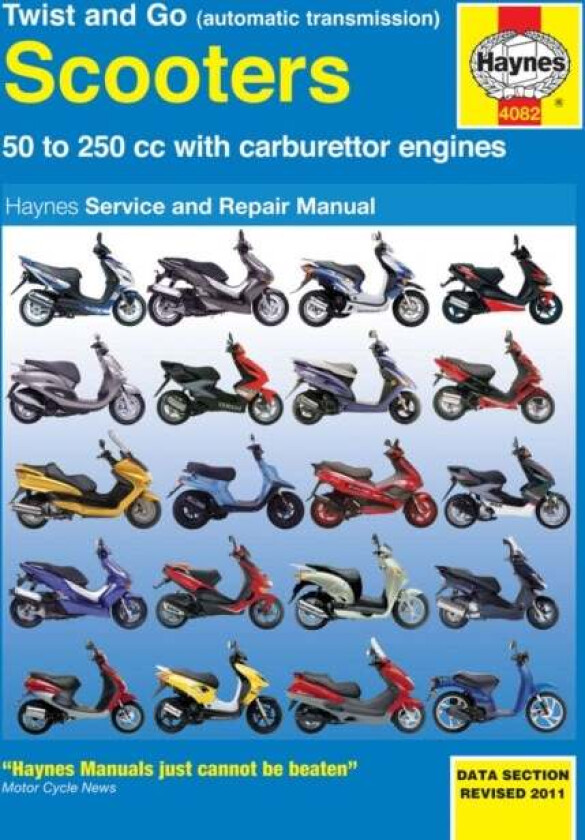Twist And Go (Automatic Transmission) Scooters Service And Repair Manual av Phil Mather