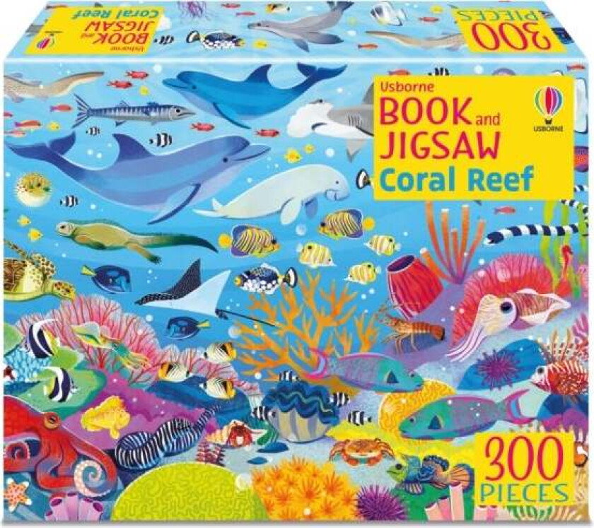 Usborne Book and Jigsaw Coral Reef av Sam Smith