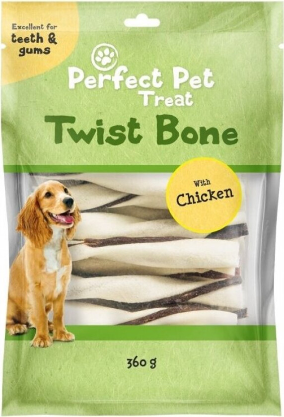 Perfect Pet Twist Tyggebein Chicken 30-pack