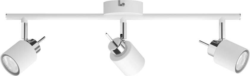 Meranti Taklampe 3xGU10, hvit