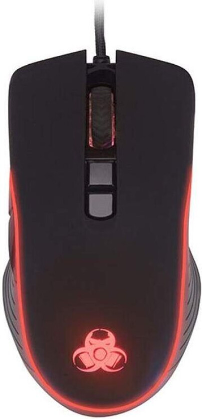 GAMEZONE Mavrica - mouse - USB - Mus - Optisk - 7 - Svart