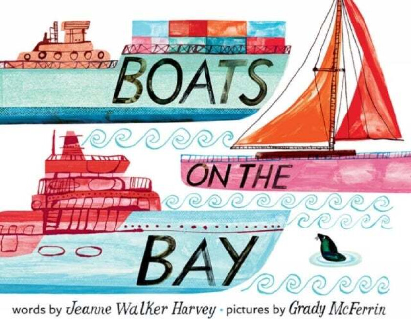 Boats on the Bay av Jeanne Harvey