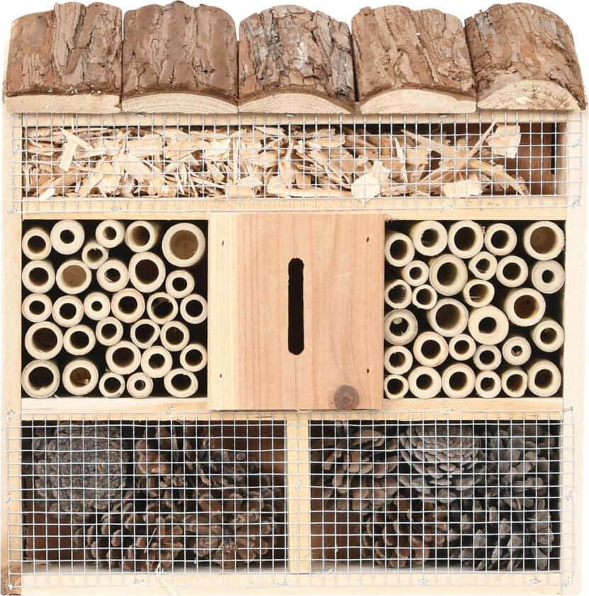 Insekthotell 30x10x30 cm gran