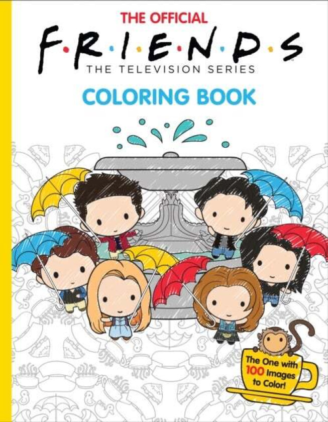 The Official Friends Coloring Book: The One with 100 Images to Color av Micol Ostow