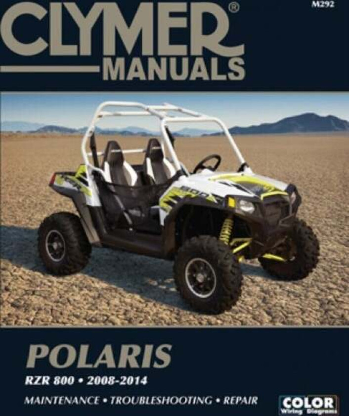 Polaris RZR 800 Side By Side ATV UTV (2008-2014) Service Repair Manual av Haynes Publishing