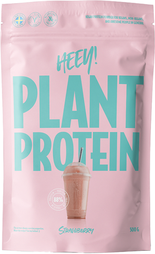 Veganskt Protein Jordgubb 500 g