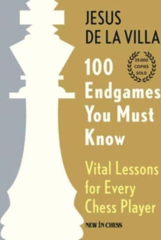 100 Endgames You Must Know av Jesus de la Villa