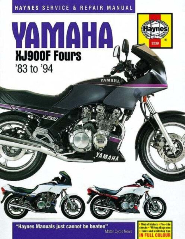 Yamaha XJ900F Fours (83 - 94) Haynes Repair Manual av Haynes Publishing