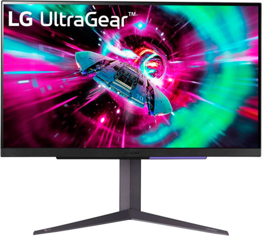 27" LG UltraGear 27GR93U-B - 3840x2160 - 144Hz - IPS - DisplayHDR 400 - 1 ms - Skjerm