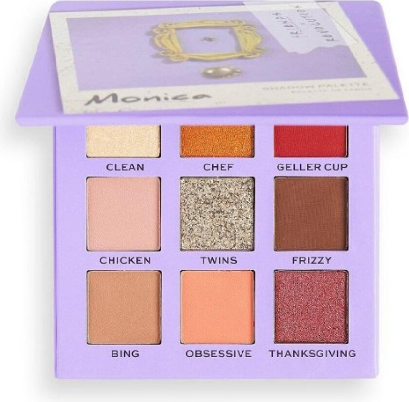 Makeup Revolution X Friends Monica Palette