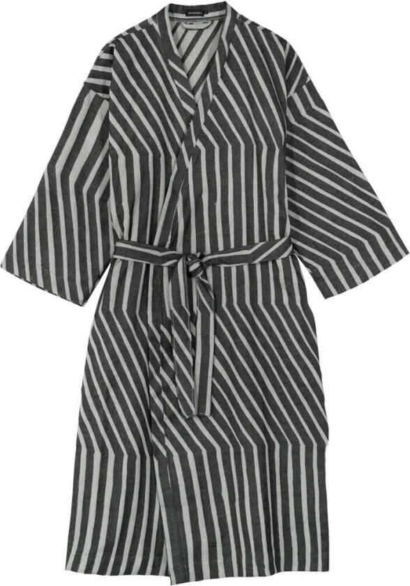 Kalasääski badekåpe Off white- charcoal, S/M