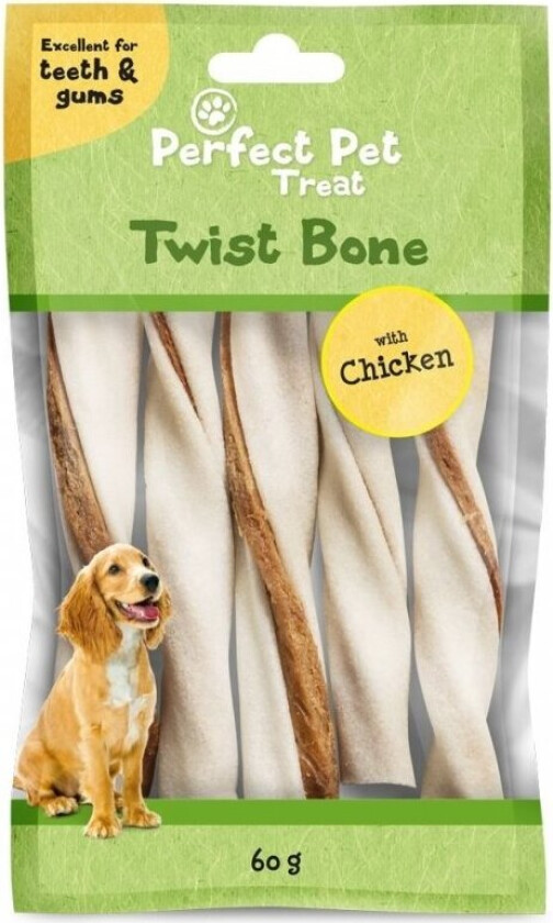 Perfect Pet Twist Tyggbein Chicken 11,5 cm 5-pack