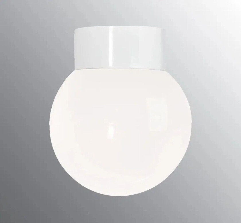 Ifø Classic Glob 15 cm taklampe IP20 - Hvit/ Blank
