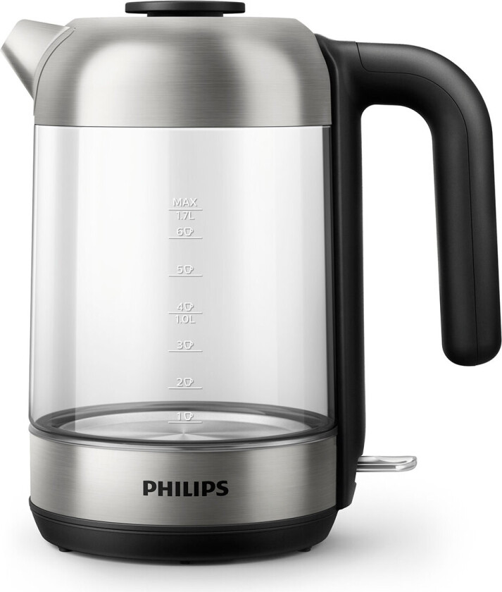 Series 5000 HD9339 - Kjele - 1.7 liter - 2.2 kW - svart / sølv