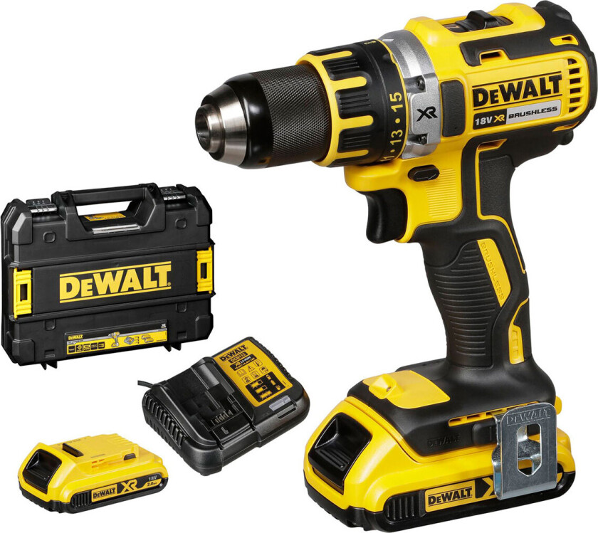 18V XR Brushless Drill Driver - 2 x 2Ah