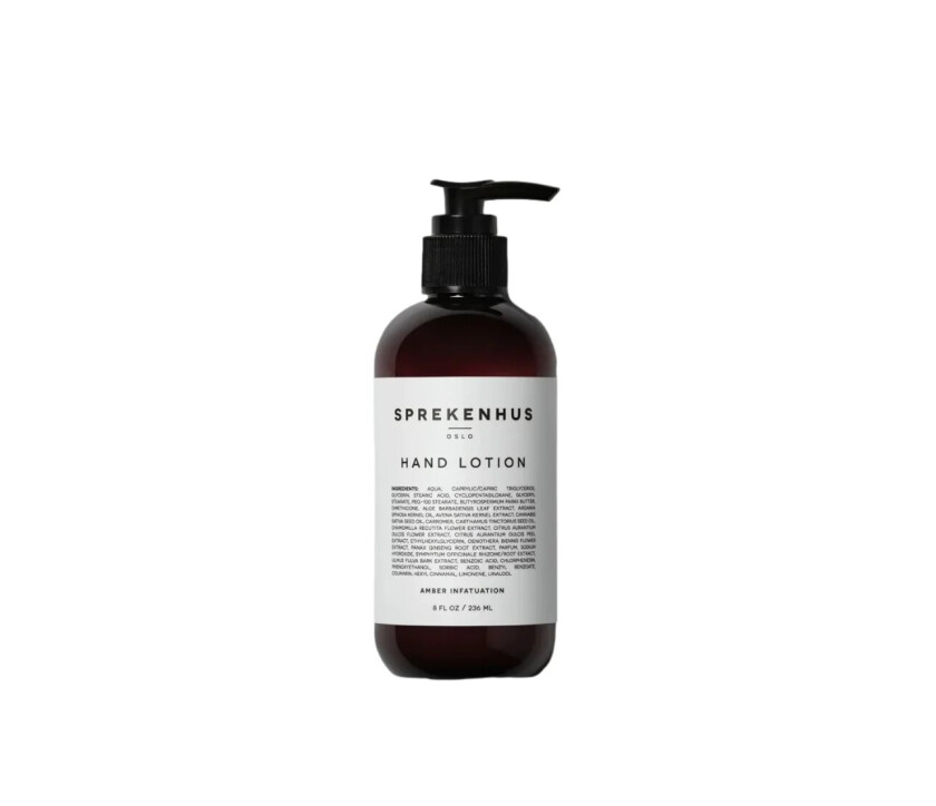 Sprekenhus Hand Lotion 236ml - Amber Infatuation Håndkrem  unisex