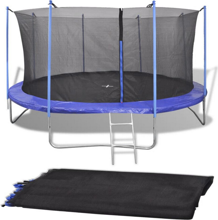 Sikkerhetsnett for 4,57 m rund trampoline