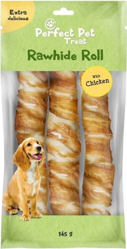 Perfect Pet Tyggrulle Chicken Wrap 26 cm 3-pack