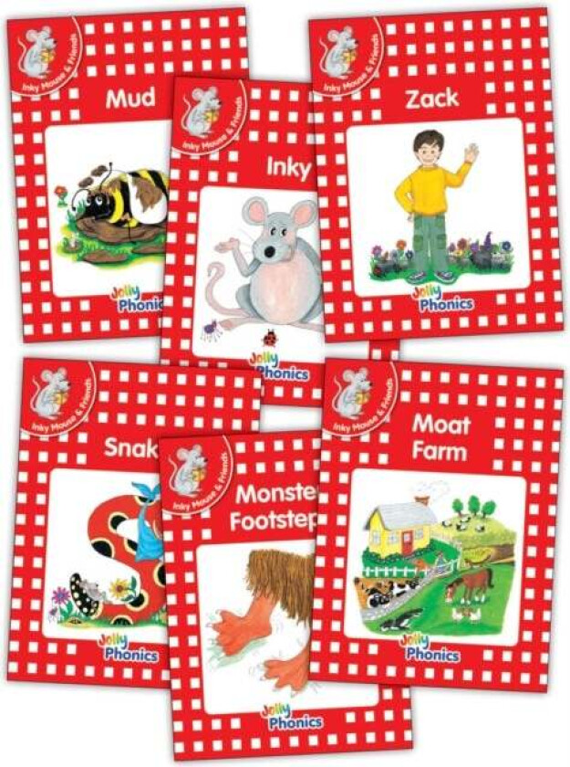 Jolly Phonics Readers, Inky & Friends, Level 1 av Sara Wernham