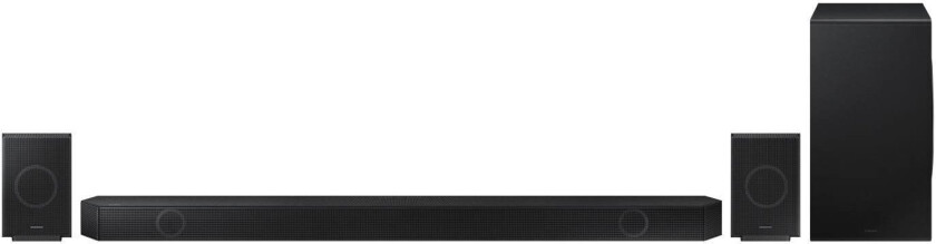 Q-Series Soundbar HW-Q995D 11.1.4ch med subwoofer og bakhøyttalere (2024), Black