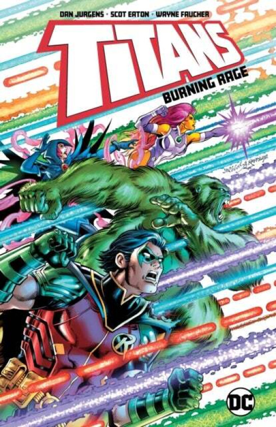 Titans: Burning Rage av Dan Jurgens