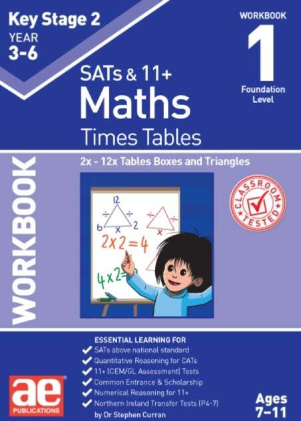 KS2 Times Tables Workbook 1 av Dr Stephen C Curran