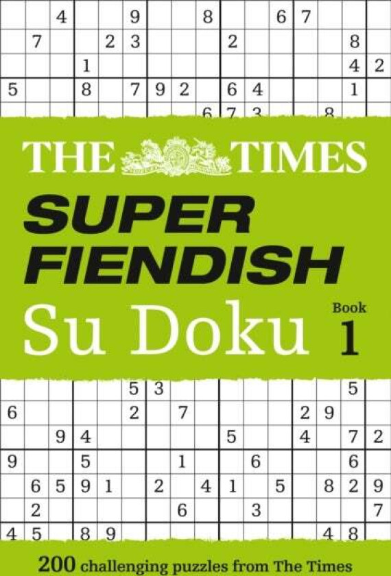 The Times Super Fiendish Su Doku Book 1 av The Times Mind Games