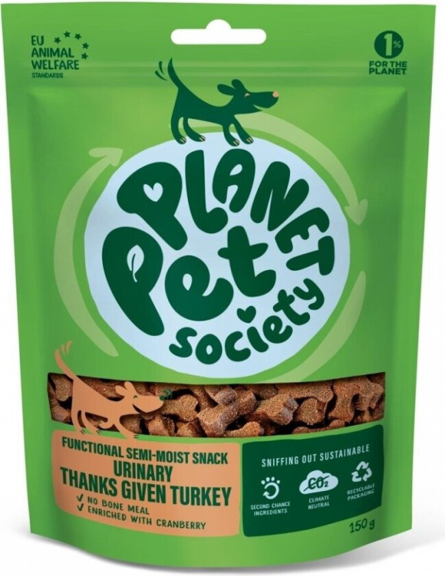 Planet Pet Society Dog Functional Urinary Kalkun 150 g