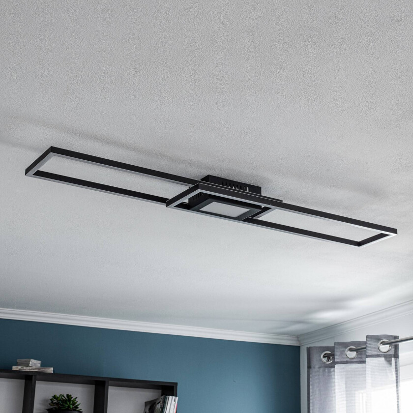 Jabari LED-taklampe, svart