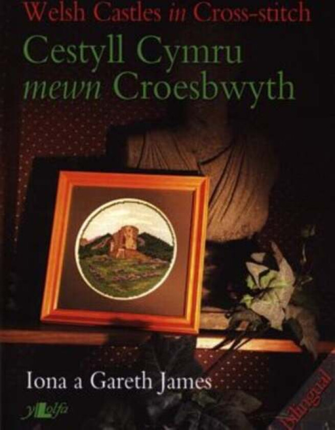 Cestyll Cymru Mewn Croesbwyth / Welsh Castles in Cross Stitch av Gareth James, Iona James