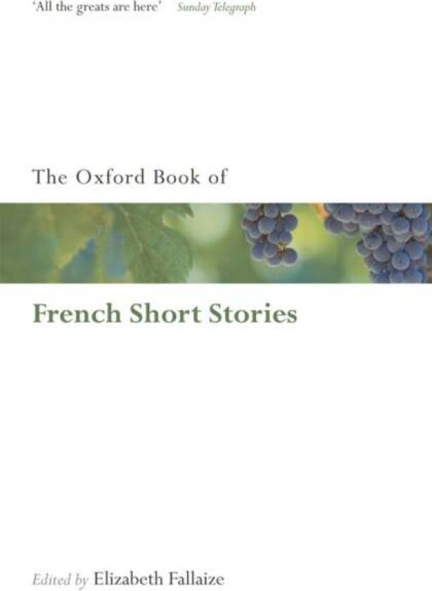 The Oxford Book of French Short Stories