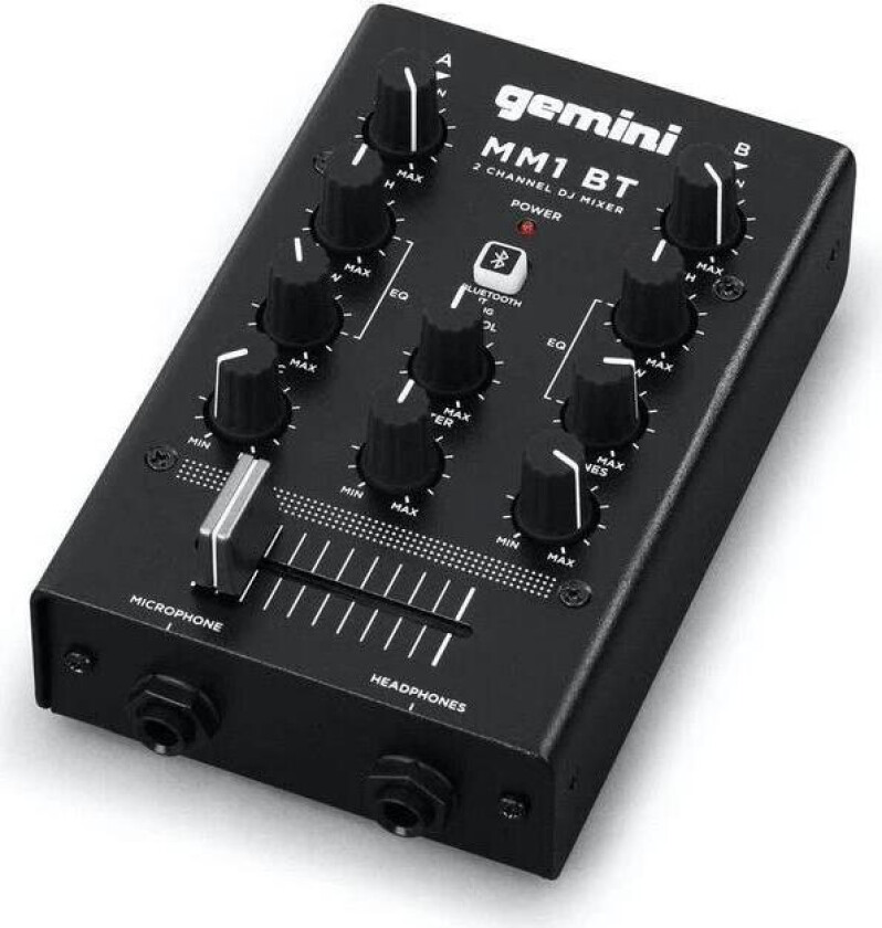 Bilde av Mm1bt 2-Kanals Mini Dj-Mikser Med Bluetooth