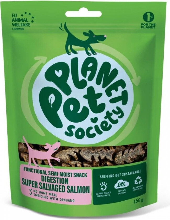 Planet Pet Society Dog Functional Digestion Laks 150 g