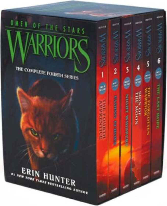 Warriors: Omen of the Stars Box Set: Volumes 1 to 6 av Erin Hunter