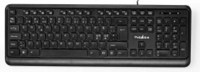 Wired Keyboard | USB-A | Multimedia | QWERTY | ND Layout | Antall VHF kanaler