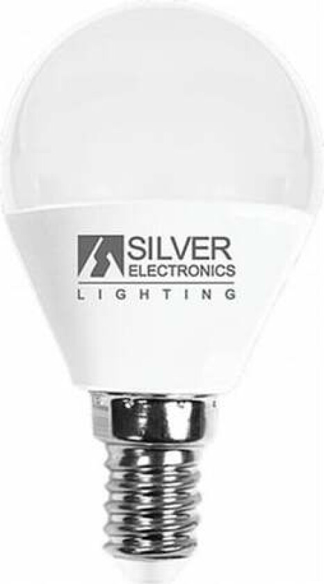 Sfærisk LED Lyspære Silver Electronics ESFERICA 961714 7 W E14