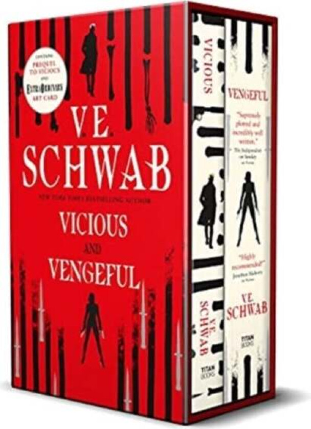 Vicious/Vengeful slipcase av V.E. Schwab