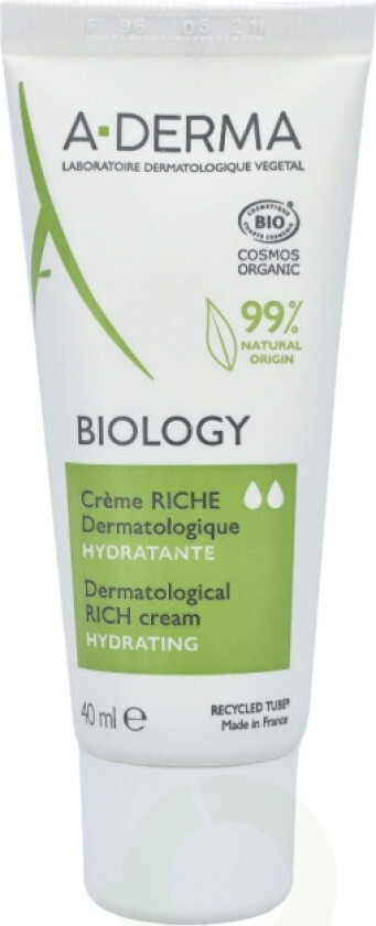 A-Derma Biology Rich Cream, 40 ml