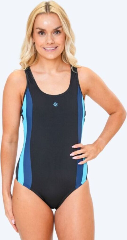 badedrakt til damer - Marella - Svart/blå