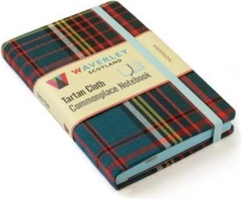 Waverley (M): Anderson Tartan Cloth Commonplace Notebook