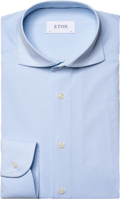 Light Blue Four-Way Stretch Shirt Skjorte Lyseblå  male 38