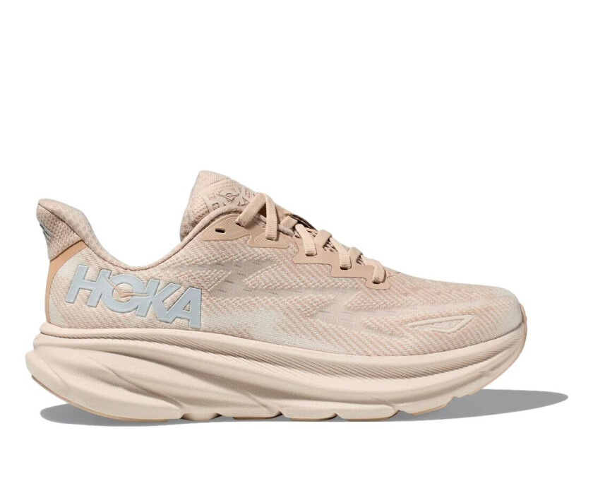 Hoka Clifton 9 Sko Sand  unisex 46