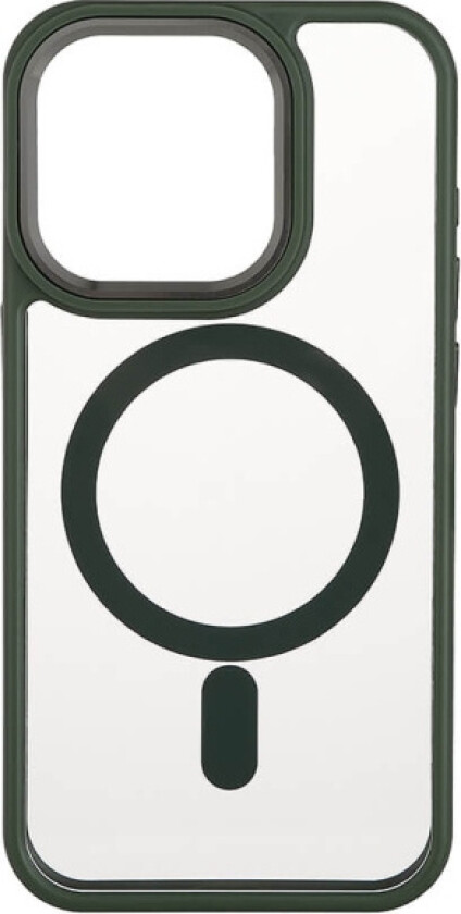 Phone Case Bumper MagSeries Green & Clear - iPhone 15 Pro