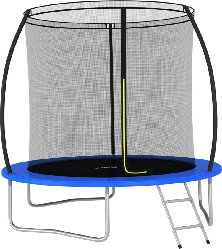 Trampolinesett rund 244x55 cm 100 kg