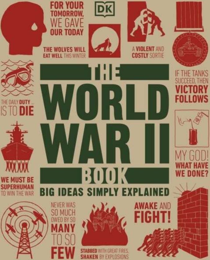 The World War II Book av DK