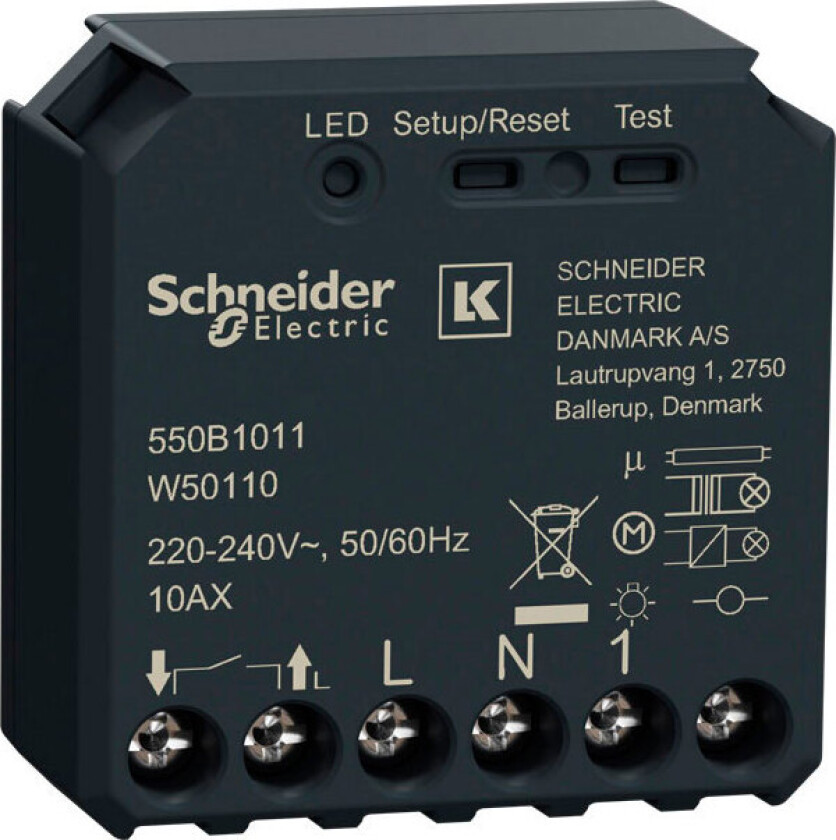 Wiser wireless build-in relay (puck)