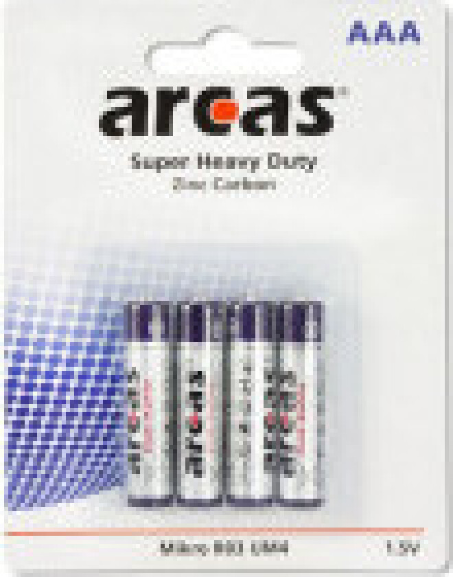 Batteri Arcas R03 Micro AAA