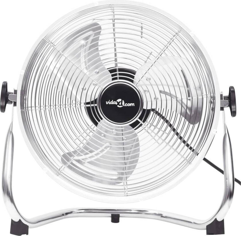 Gulvvifte 3 hastigheter 45 cm 60 W krom